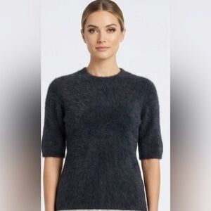Caslon Charcoal Knit Top